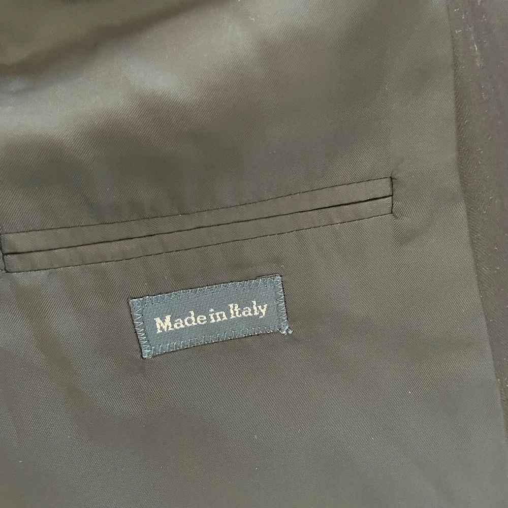Polo‎ Ralph Lauren Made in Italy Vintage Wool Bradford Blazer in Midnight 42 R